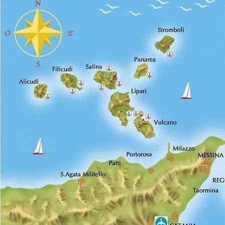Lägenhet Casa Sydney Lipari Canneto (Lipari)